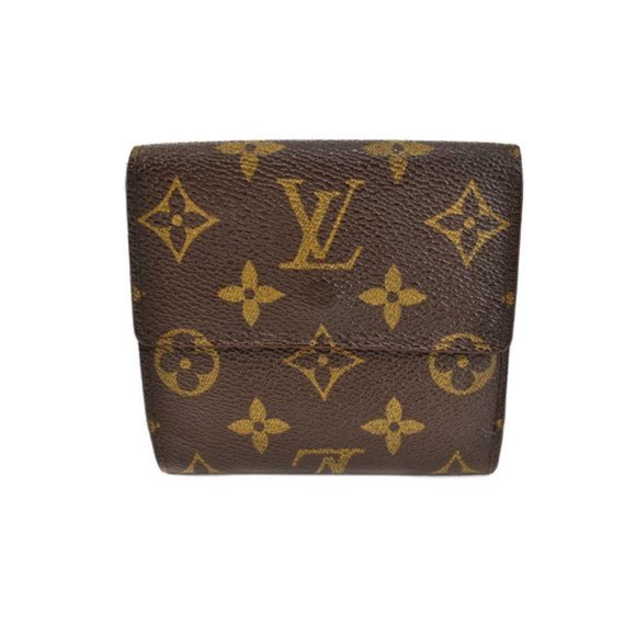 LOUIS VUITTON Brown, "LV" MONOGRAM WALLET - Picture 2 of 13